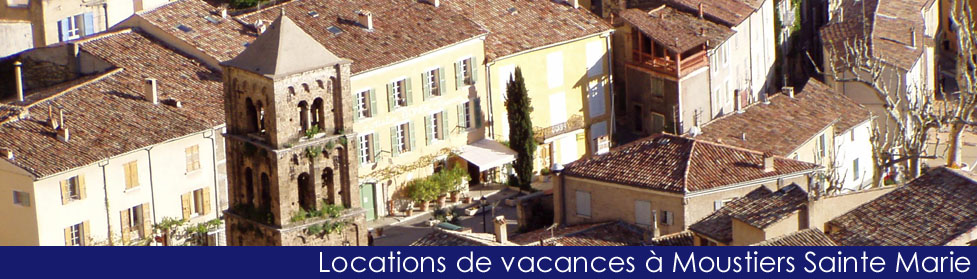 Location de vacances &agrave; moustiers ste marie gite verdon 