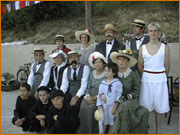 F&ecirc;tes traditionnelles par les habitants de moustiers