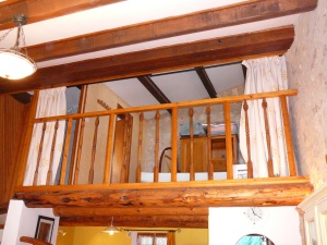 la mezzanine vue du s�jour