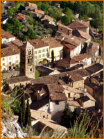 Les toits de Moustiers Sainte Marie