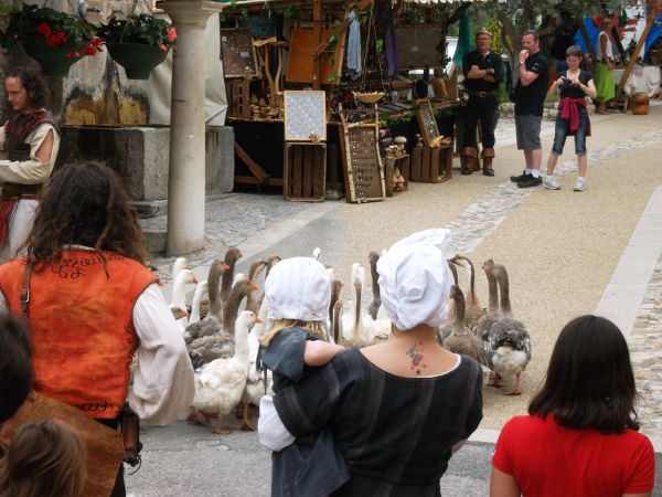 Fête médiévale à Moustiers