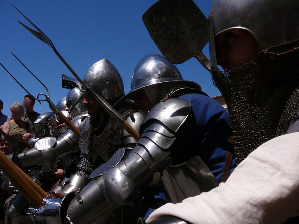 Fête médiévale à Moustiers