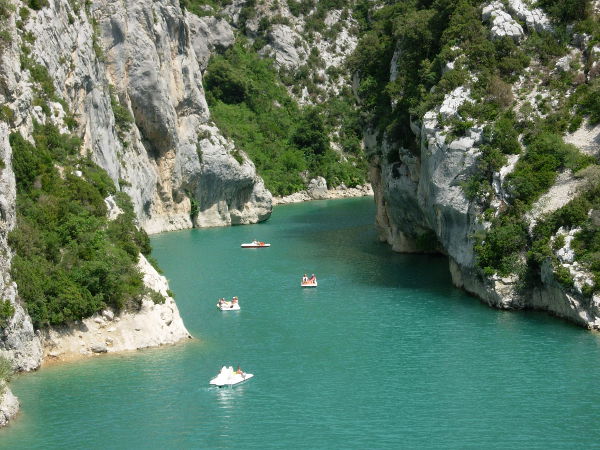 Gorges du Verdon au pont de Galetas