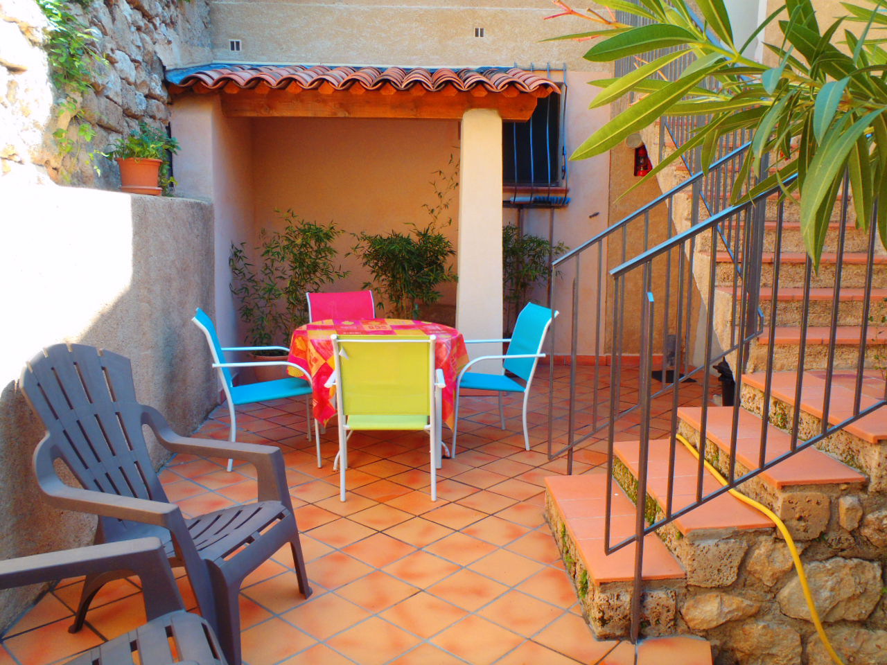 Terrasse partagée