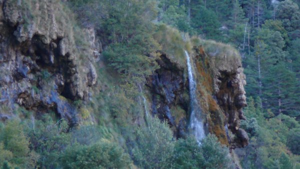 Cascade St Maurin dans les Gorges du Verdon