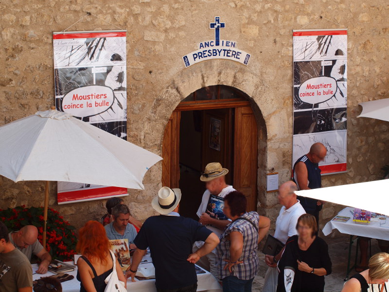 La journée de la BD à Moustiers Sainte Marie