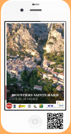 Application mobile sur Moustiers Sainte Marie