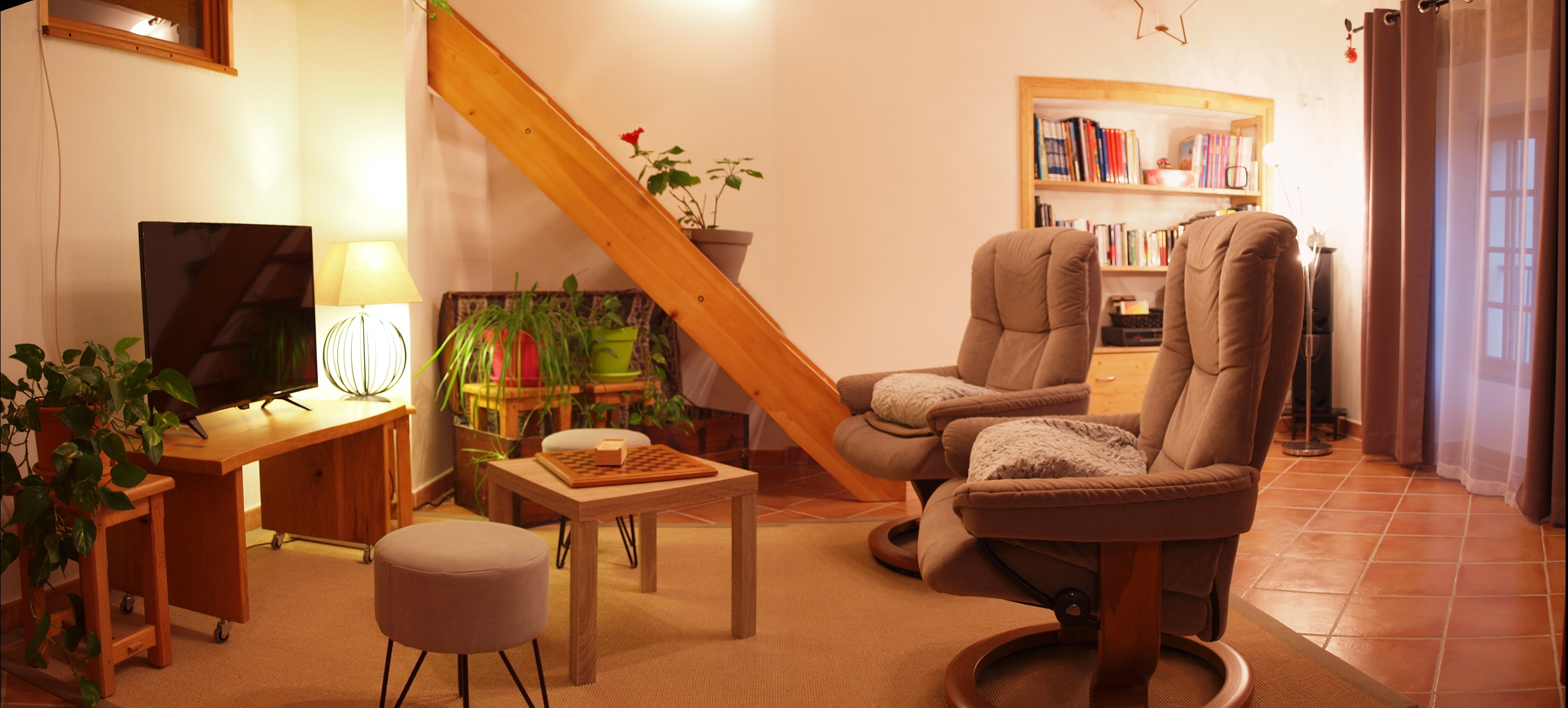 Salon coin lecture hirondelle