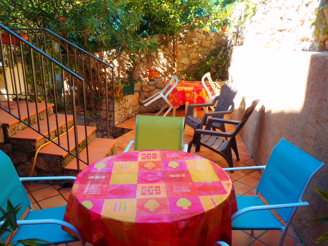 Terrasse partagée